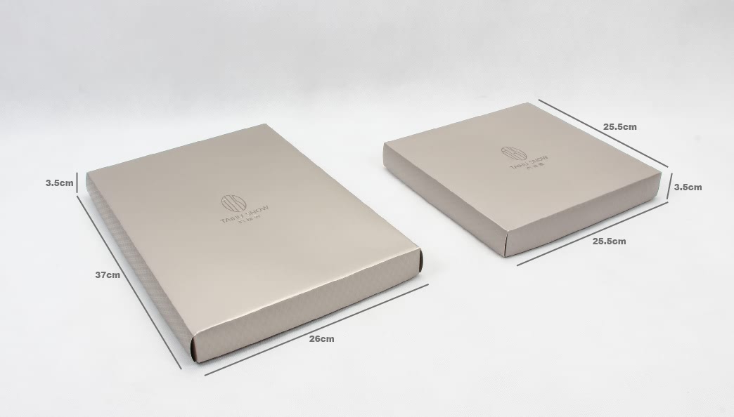 High End Brand Scarf Packaging Boxes Size