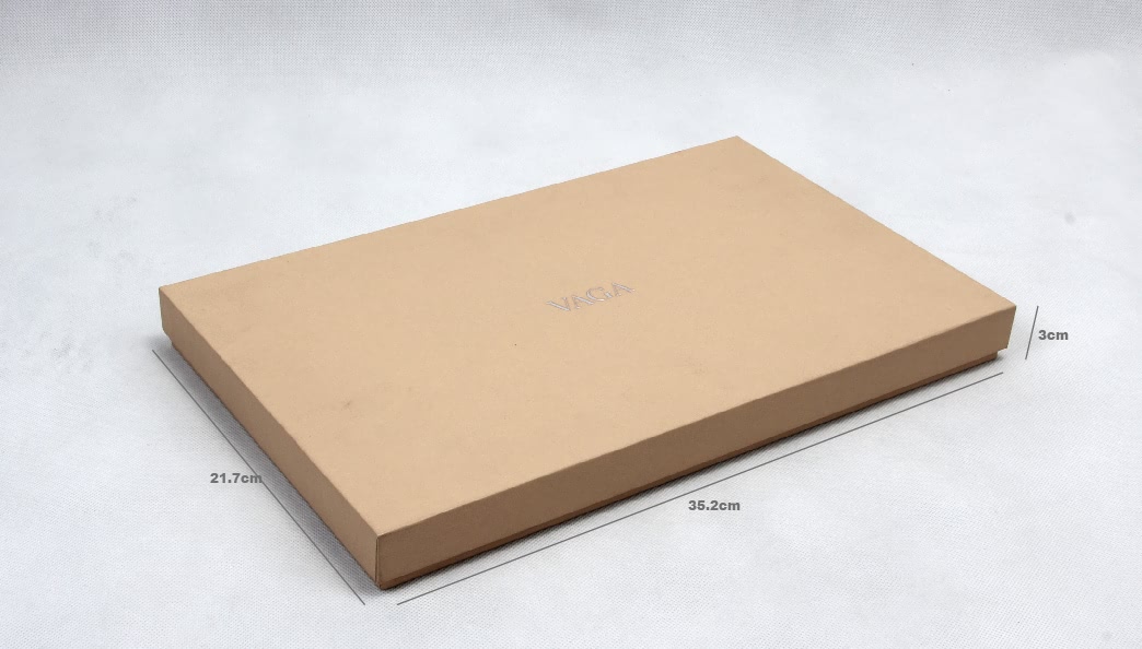 Luxury Leatheretter Paper Shirt Box Size