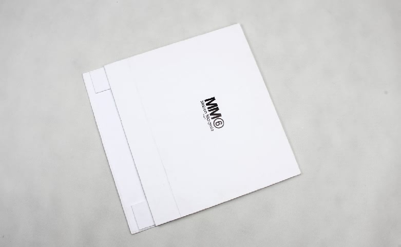 MM Rigid White Shirt Packaging Boxes Folding