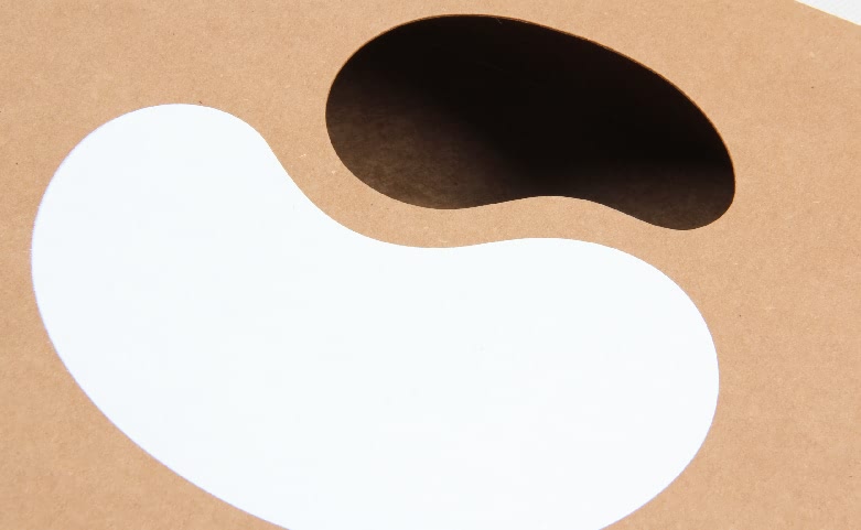 Natural Baby Scarf Kraft Paper Drawer Boxes Detail