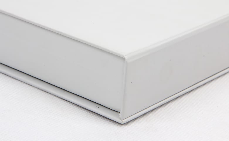 High-end Clamshell White Business Gift Set Boxes Material