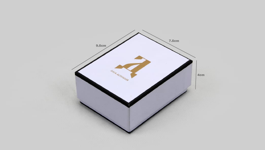 Cute White Gift Paper Boxes With Lids size