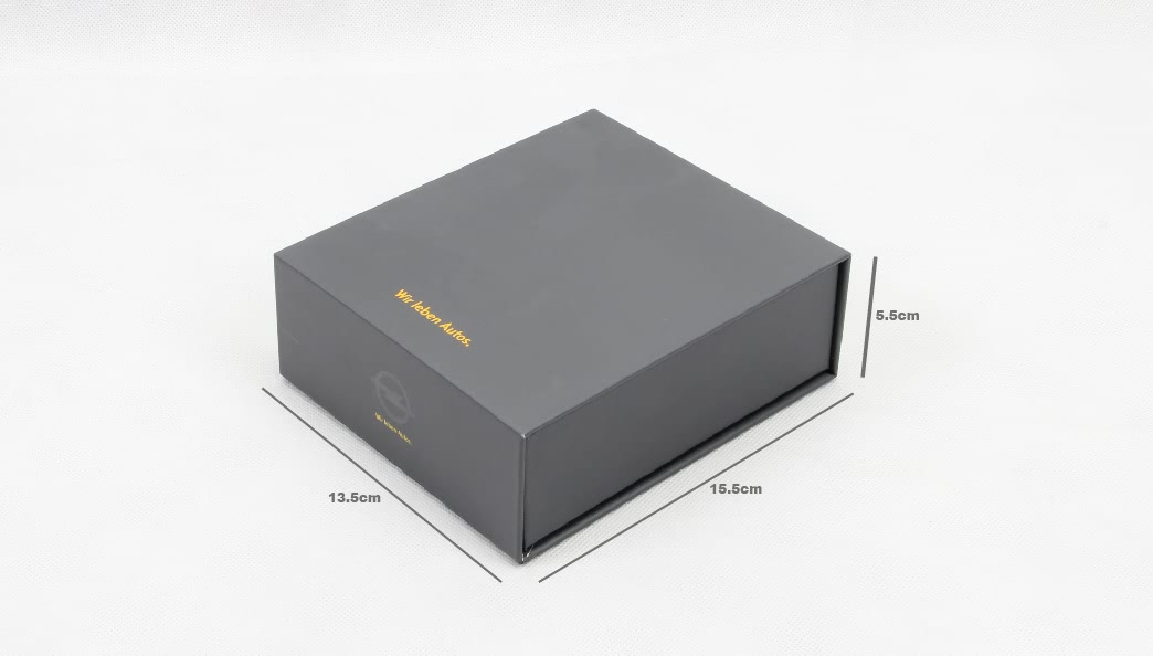 High-end Clamshell Car Key Gift Boxes size