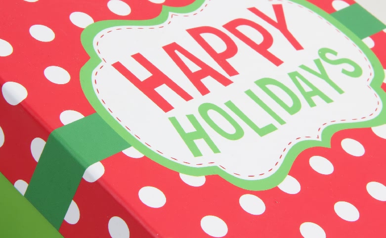 Happy Holidays Gift Boxes logo