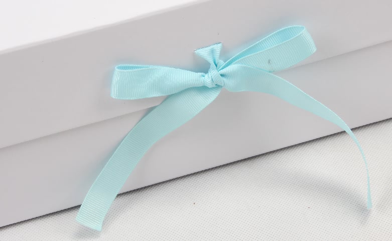 Exclusive Folding Garment Boxes With Ribbon ribbon