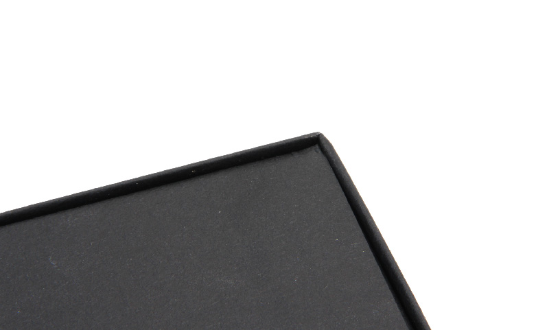 Black Special Clamshell Paper Boxes With Great Load Capacity Material