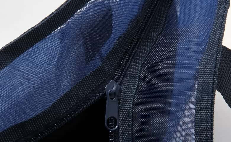 Large Mesh Nylon Satin Tote Bags Beach Bags detail