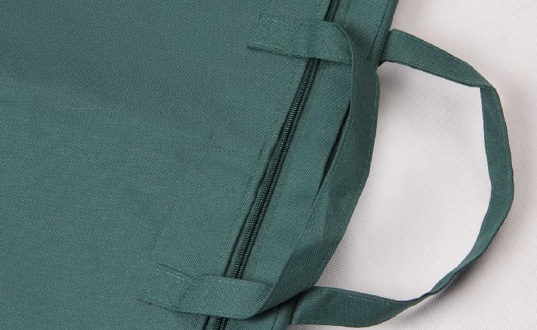 Premium Polyester Garment Suit Cover Bags handle