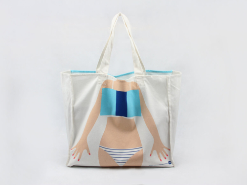 Bikini Beach Canvas Handle Bags