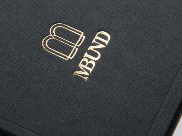 Black Dyed Full Embossing Jewelry Packaging Boxes LOGO Technique