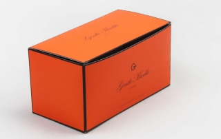 Bright Orange Gift Packaging Boxes