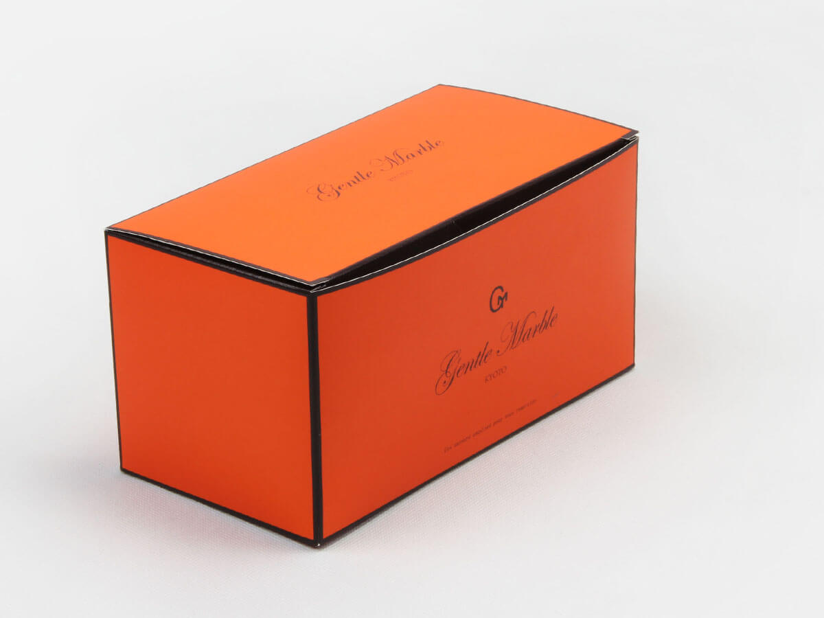 Bright Orange Sock Boxes