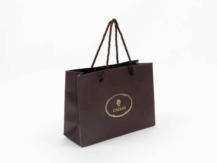 Brown Chocolate Shopping Paper Bags