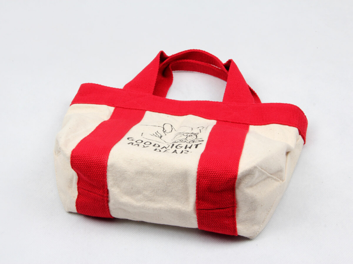 Canvas Food Picnic Lunch Bags Bottom Detail