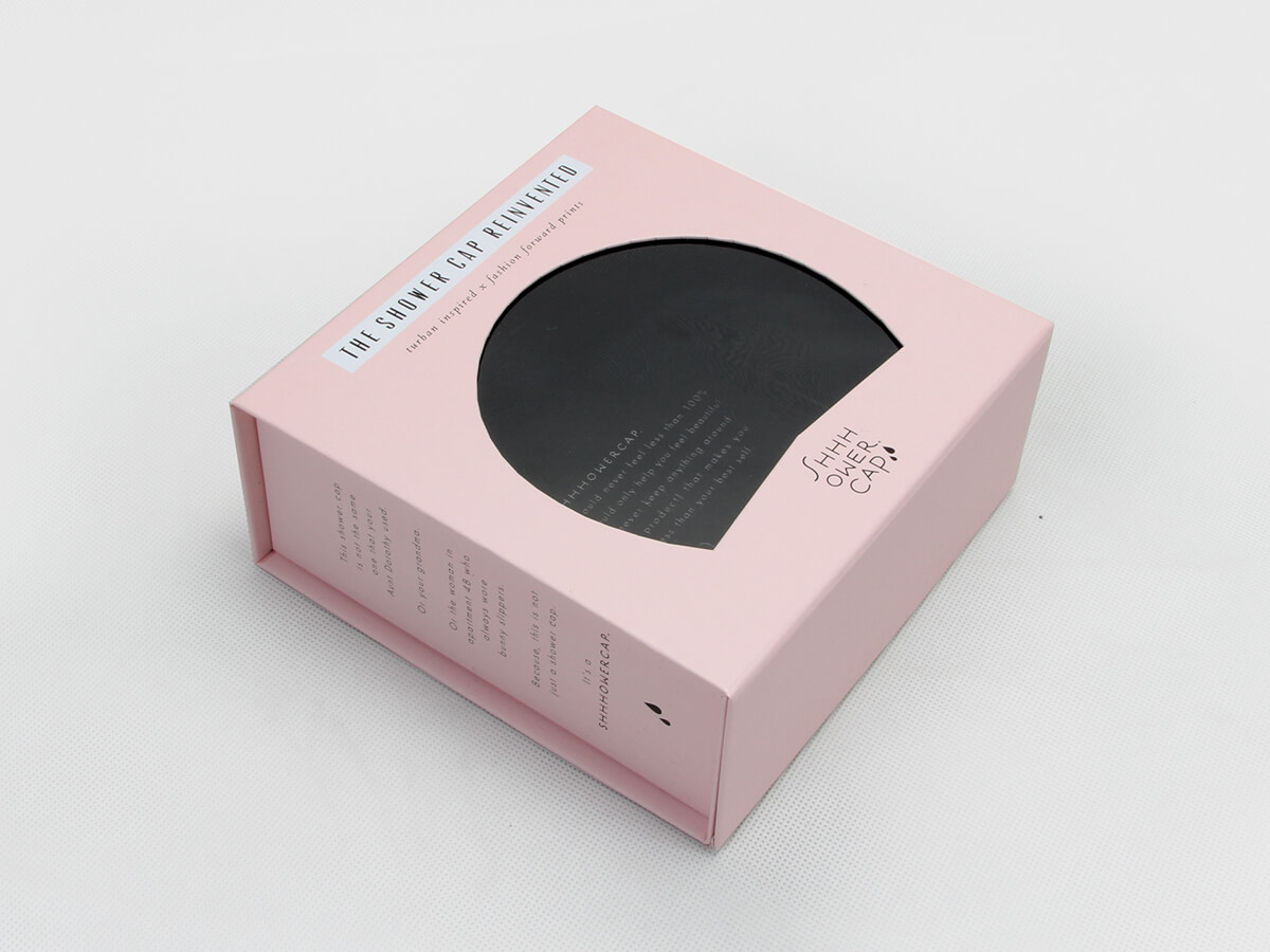 Cute Pink Cap Packaging Boxes