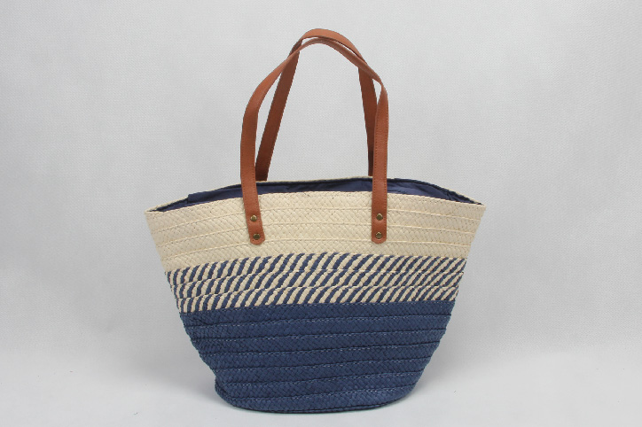 navy blue beach bag