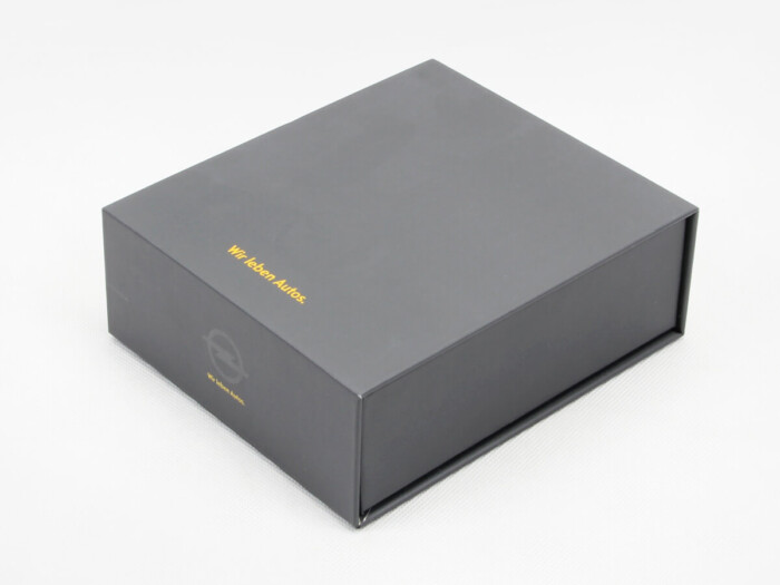 High-end Clamshell Car Key Gift Boxes Side Display