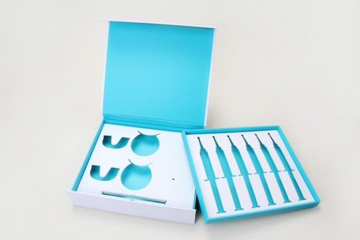 Double Layer Tooth Cleaner Box with Magnet Closure