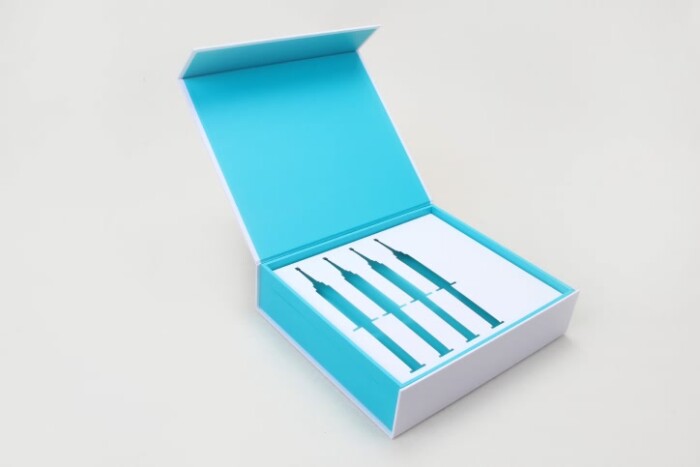 Double Layer Tooth Cleaner Box with Magnet Closure