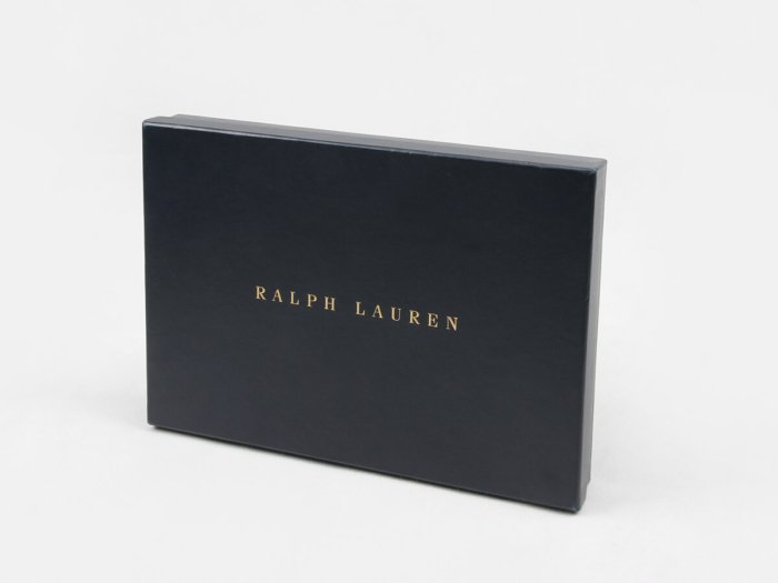 Leather Paper Shirt Packaging Boxes Side Display