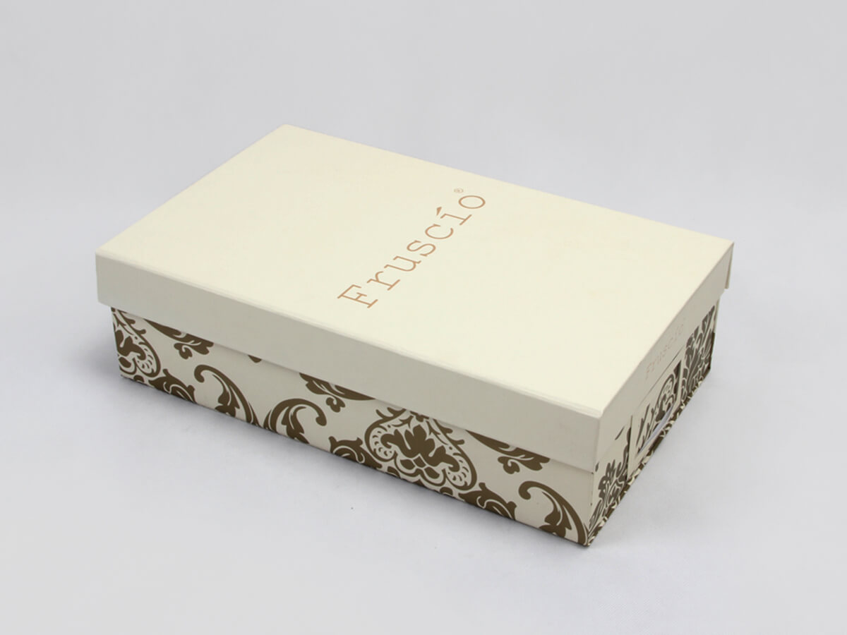 Luxury Folding Shoe Packaging Boxes Side Detail