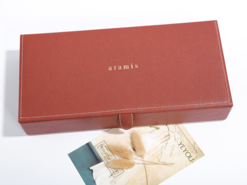Luxury Leather Cosmetic Packaging Boxes