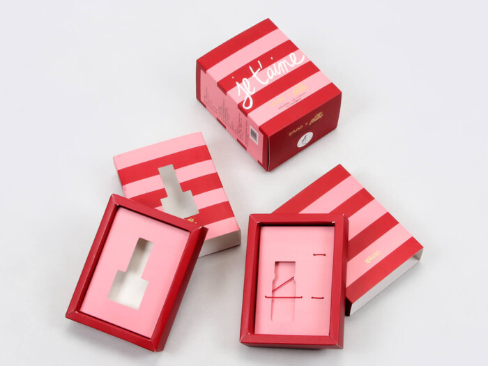 Stationery Pen and Ink Packaging Boxes Set Detail