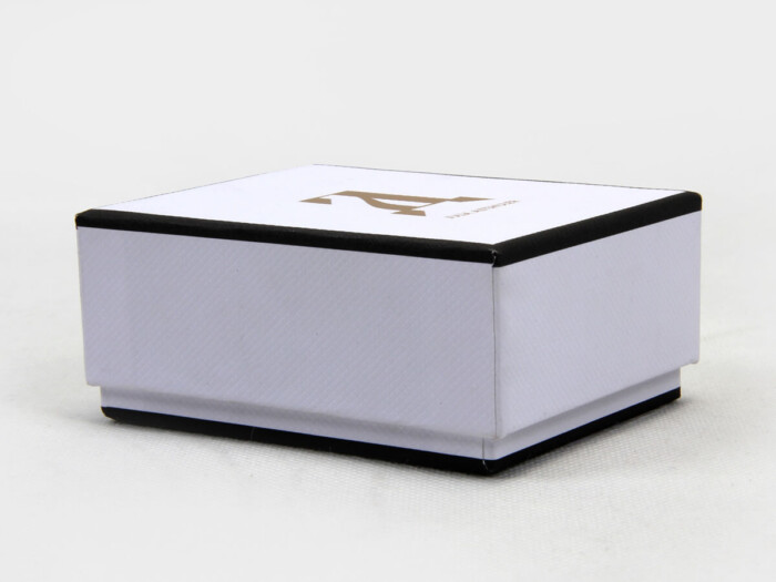 White Gift Paper Boxes Embossing