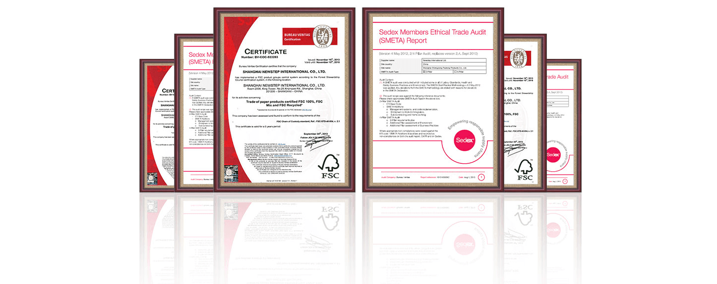 packaging FSC quality certify