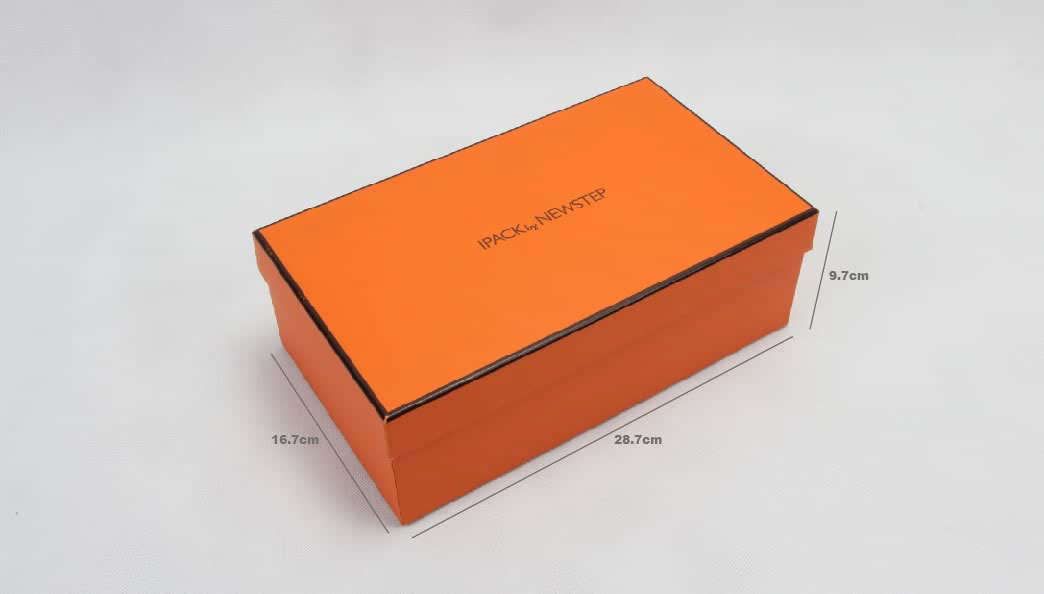 Luxury Brand Color Leatheretter Paper Shoe Box