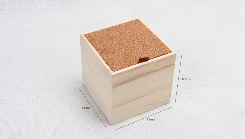 Retro Solid Wooden Gift Packaging Boxes Size