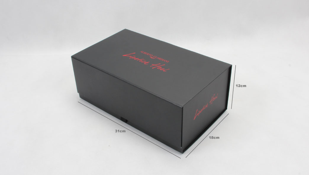 Rigid Shoe Folding Box Size