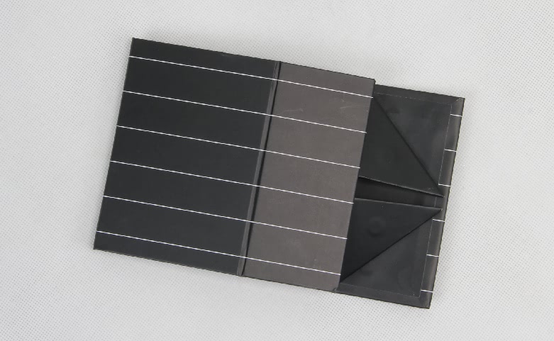 Men’s Folding Necktie Box with Striped Print
