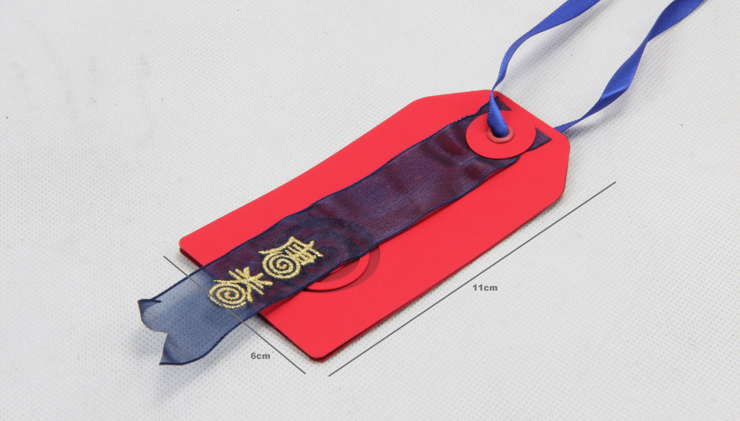 Embroidering Hang Tag Size