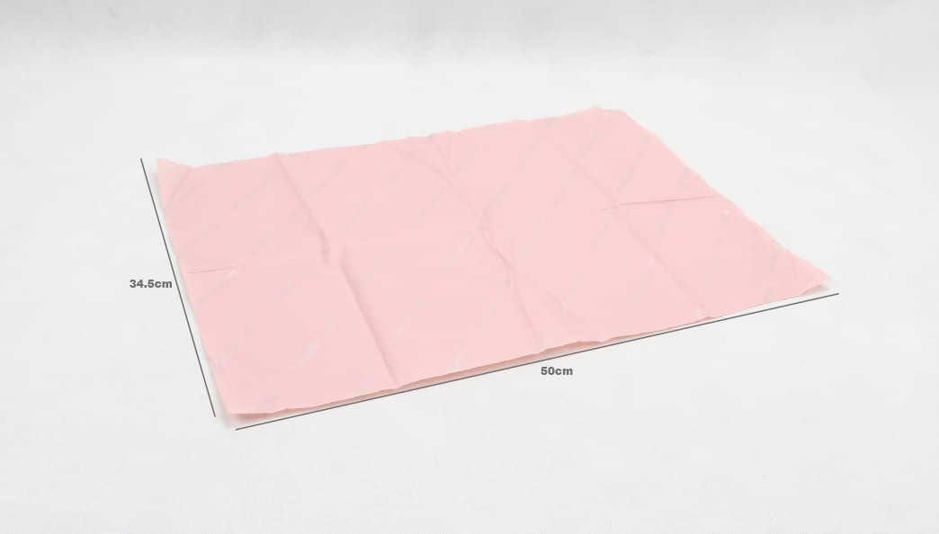 Pink Wrapping Tissue Paper for Cosmetic Size