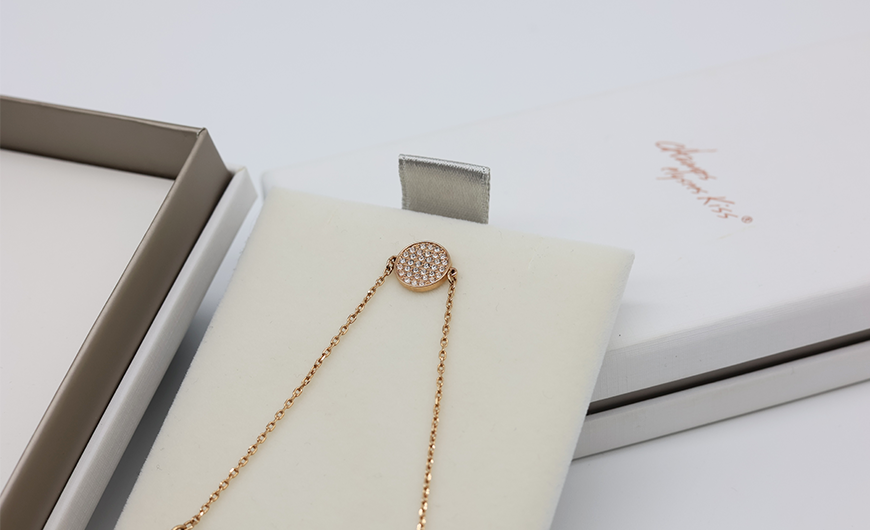 Luxury Jewelry Bracelet Packaging Boxes Flocking Lining