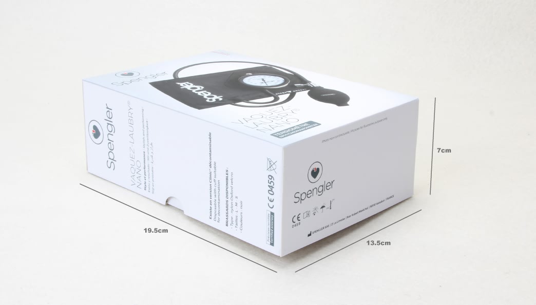 White Brand Electronic Products Box size