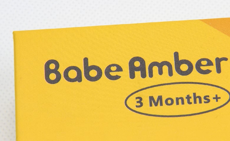 Children Amber Bracelet Packaging Box Logo Print