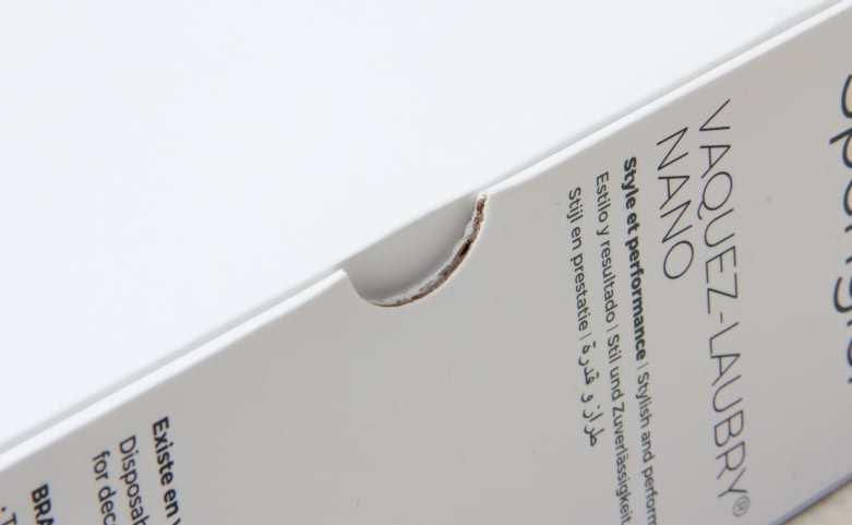 White Brand Electronic Products Box detail