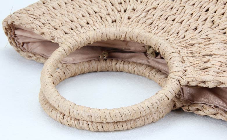 ECO-friendly Paper Woven Beach Straw Bags - Newstep Packaging