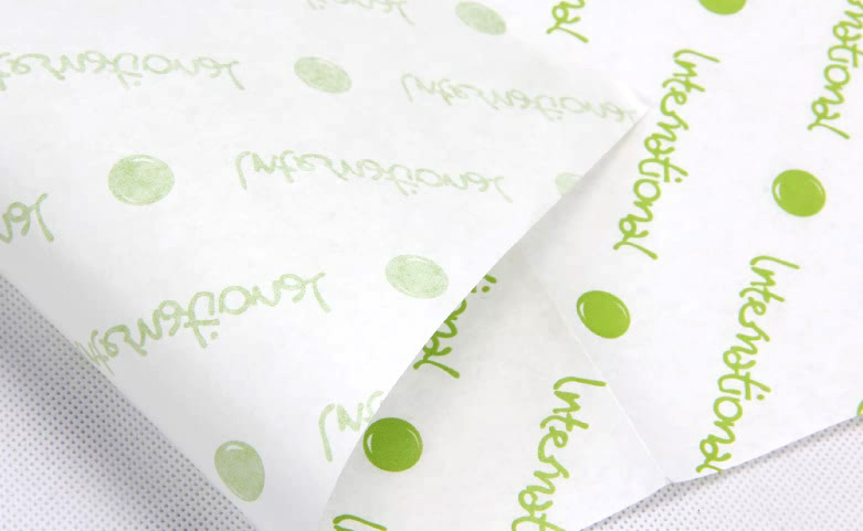 One-side White Kraft Wrapping Tissue Paper detail