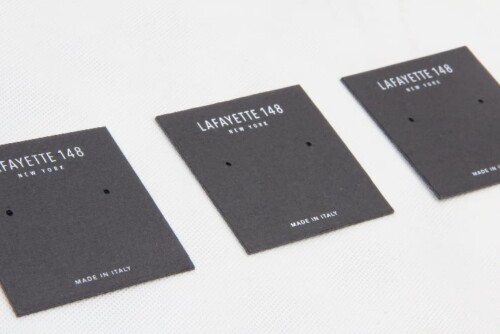 Black Wedding Earring Card Holders Packaging Box Linings style