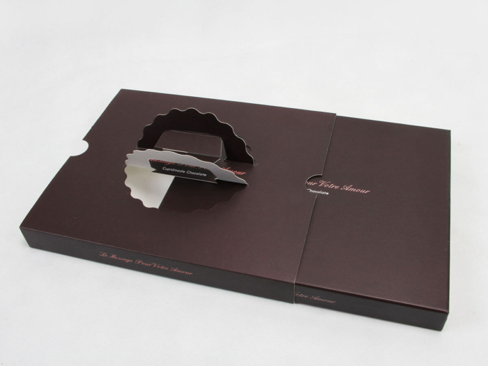 Chocolate Box with Sleeve Paper Handle