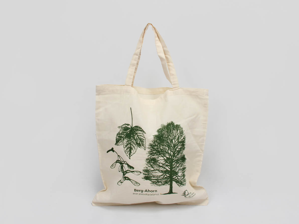 Sustainable Fashion, Woodland Birds Cotton Tote Bag