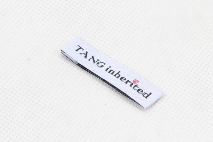 White Apparel Woven Labels