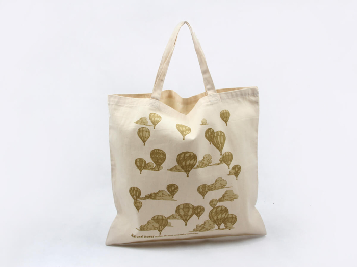 25% Recycled Cotton 75% Organic Cotton Bag