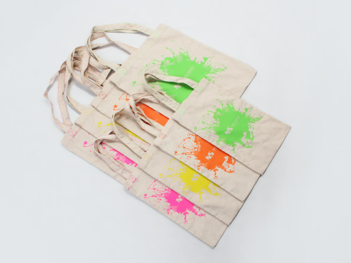 Inkjet Graffiti Cotton Bags