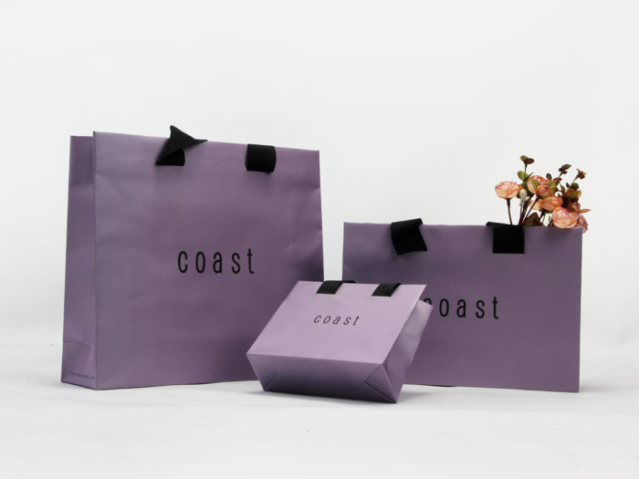 Luxury Women's Clothing Shopping Paper Bags