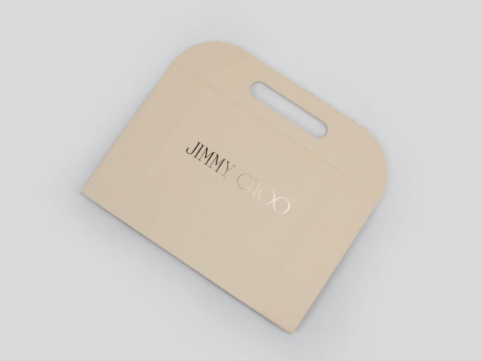 luxury Shop Gift Paper Handbag Hot Stamping Logo