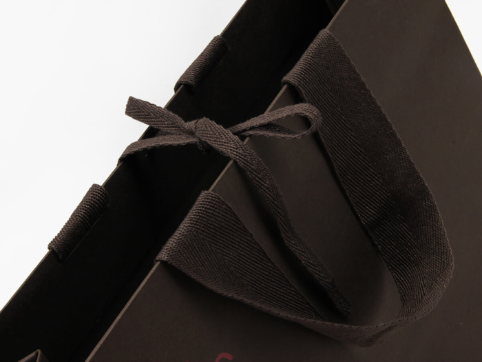 Luxury Garment Paper Bag Tie a Bow Tie